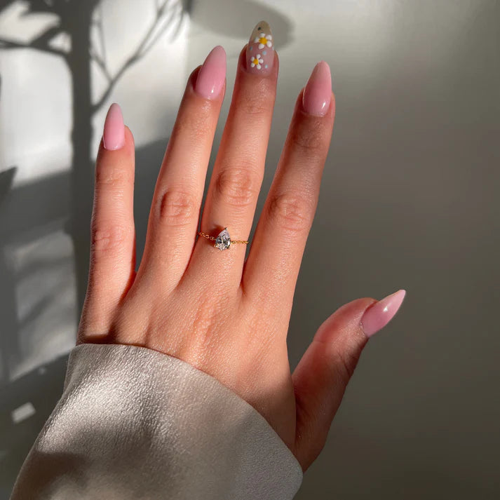 Self Love – Anello Regolabile con Diamante Sintetico