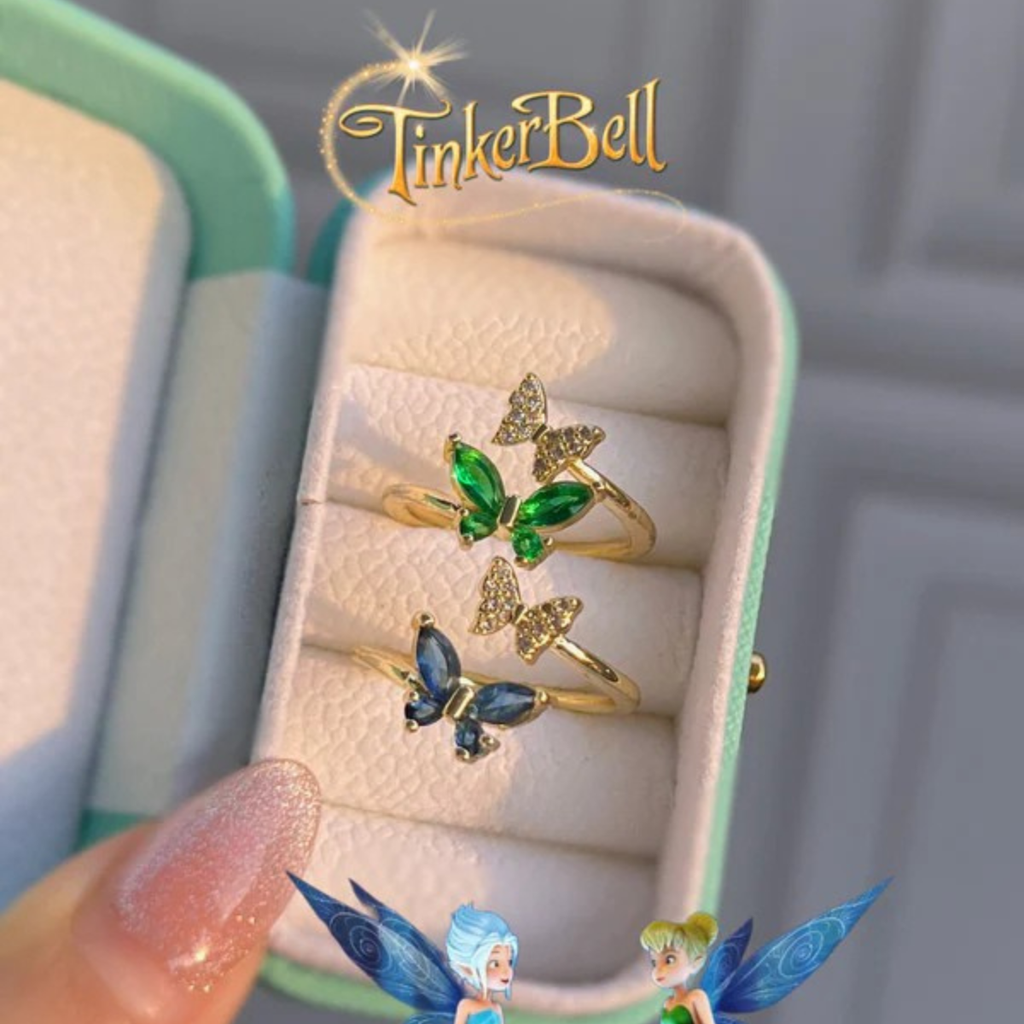 Set Anelli Tinkerbell & Periwinkle