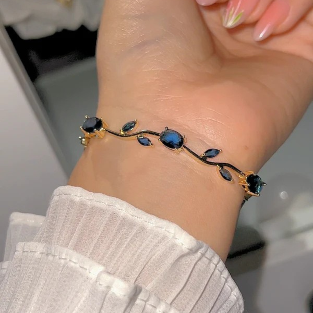 Blue Tulip Bracelet – Bracciale Tulipani Azzurri