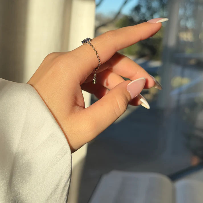 Tanzanite Self Love Adjustable Ring