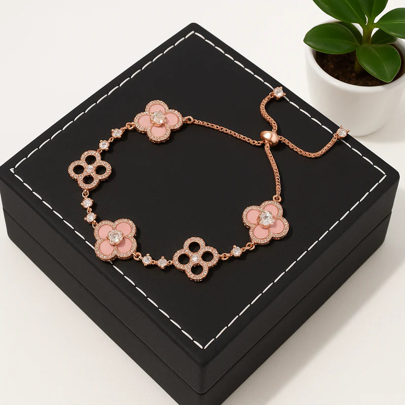 Luna Cleef – Bracciale Quadrifoglio Elegante